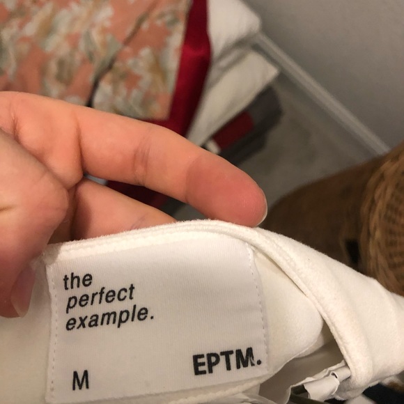 White All-Suede Jersey - Picture 3 of 3